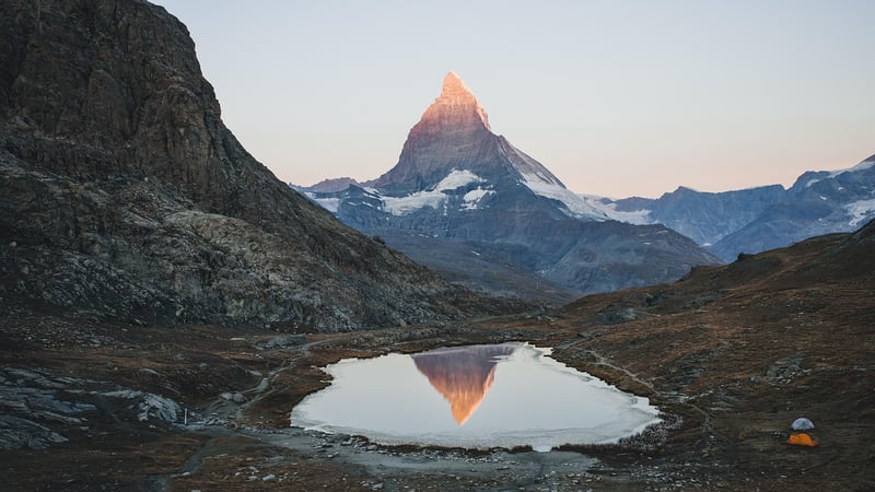 Hiking in the Mountains